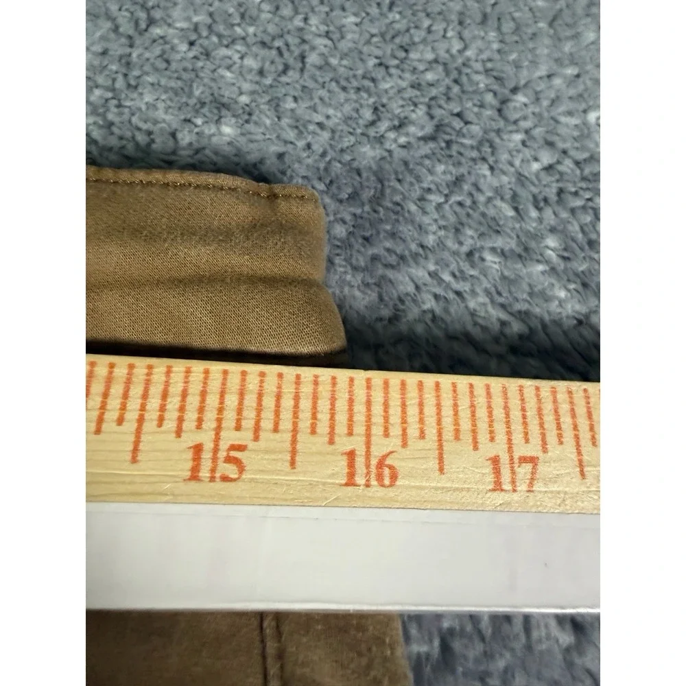Banana Republic Mens 31x28 Khaki Brown Cotton Stretch Five Pocket Pants Chinos